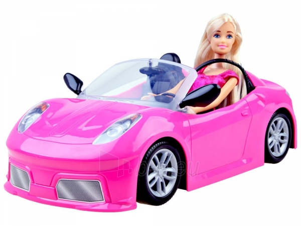 Lėlė su rožiniu kabrioletu "Anlily" paveikslėlis 2 iš 9