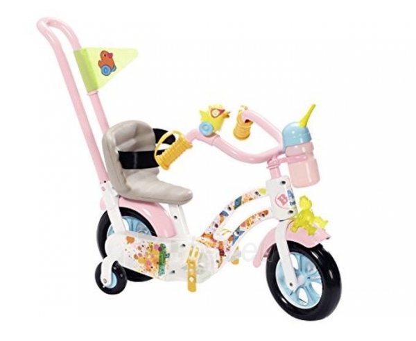 Lėlės dviratis 823699 Baby Born Play and Fun Bike paveikslėlis 4 iš 6