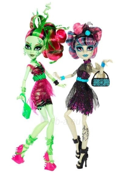Lėlės Monster High Zombie Shake ROCHELLE GOYLE & Venus McFlytrap BJR17 / BJR15 / X5227 paveikslėlis 3 iš 3