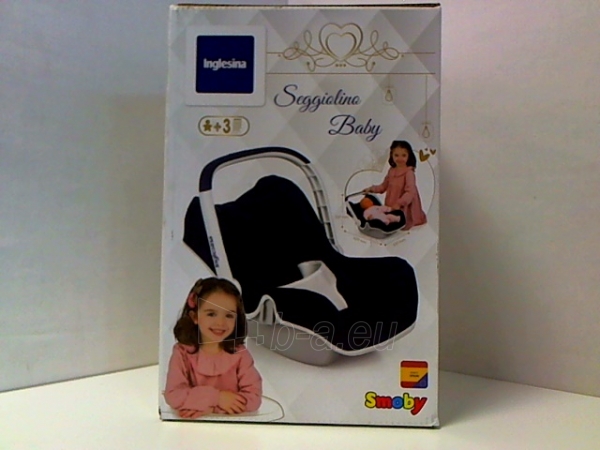 Lėlės nešioklė 2in1 | Inglesina Baby car seat | Smoby 240281 paveikslėlis 5 iš 6