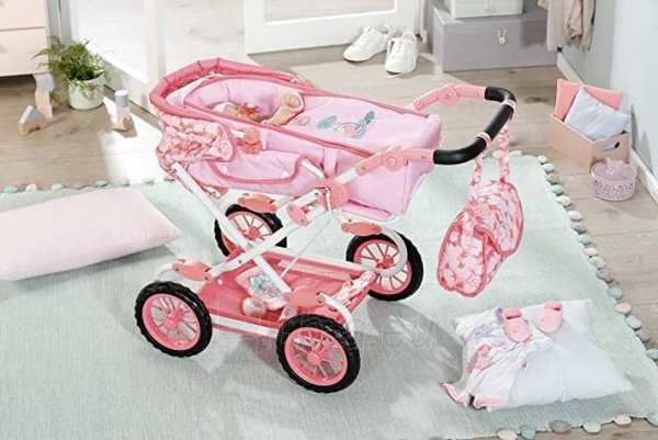 Lėlės vežimėlis Baby Annabell Zapf Creation Active Deluxe Pram 703939 paveikslėlis 3 iš 6