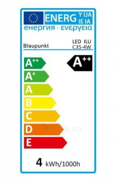 Lempa Blaupunkt C35 LED Filament 4W 470lm E14 paveikslėlis 2 iš 2