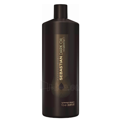 Lengvos tektūros šampūnas Sebastian Professional Dark Oil Shine And Softness 1000 ml paveikslėlis 2 iš 2