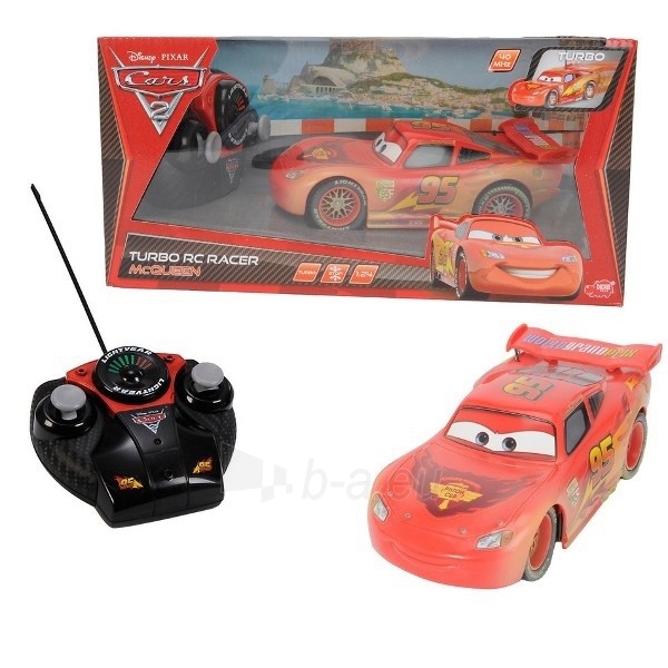 Lightning McQueen Smoby 0203089537 RC automobilis iš filmuko Cars paveikslėlis 1 iš 2