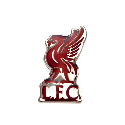 Liverpool F.C. prisegamas logotipo formos ženklelis paveikslėlis 1 iš 3