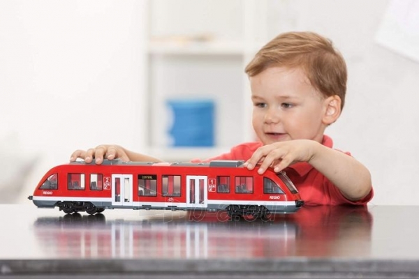 Žaislinis keleivinis traukinys vaikams Dickie 203748002 Freewheel City Train paveikslėlis 1 iš 6