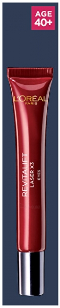L´Oreal Paris Revitalift Laser Renew Eye Cream Cosmetic 15ml paveikslėlis 9 iš 9