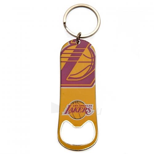 Los Angeles Lakers butelio atidarytuvas - raktų pakabukas paveikslėlis 1 iš 4