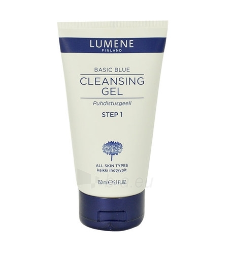 Lumene Basic Blue Cleansing Gel Step 1 Cosmetic 150ml paveikslėlis 1 iš 1