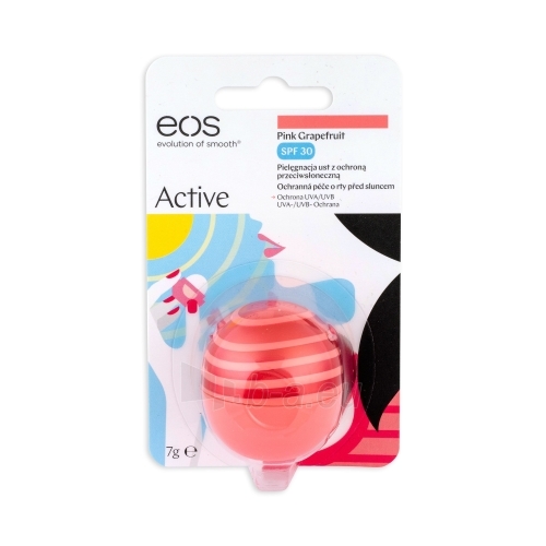 Lūpų balzamas EOS Lip Balm SPF30 Cosmetic 7g Shade Pink Grapefruit paveikslėlis 1 iš 1