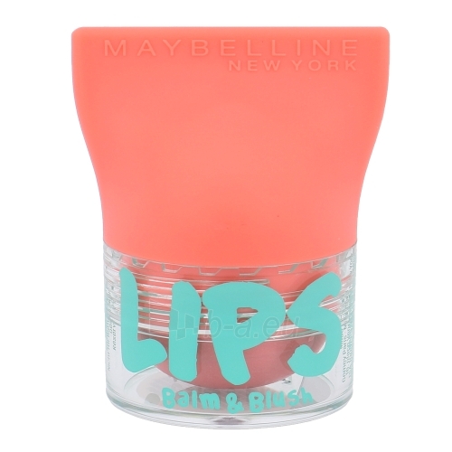 Lūpų balzamas Maybelline Baby Lips Balm & Blush Cosmetic 3,5g Shade 01 Innocent Peach paveikslėlis 1 iš 1