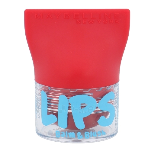 Lūpų balzamas Maybelline Baby Lips Balm & Blush Cosmetic 3,5g Shade 05 Booming Ruby paveikslėlis 1 iš 1