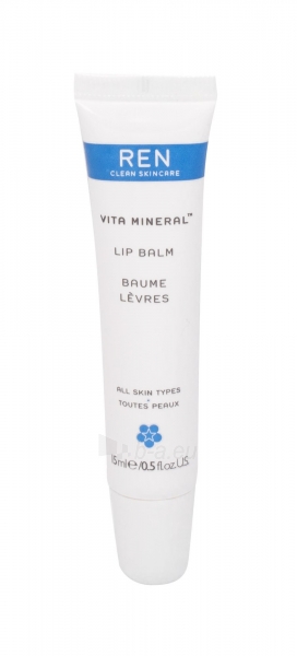 Lūpų balzamas Ren Clean Skincare Vita Mineral 15ml paveikslėlis 1 iš 1