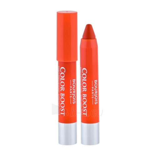 Lūpų blizgesys BOURJOIS Paris Color Boost Lipstick SPF15 Waterproof Cosmetic 2,75g Shade 10 Lolli Poppy paveikslėlis 1 iš 1