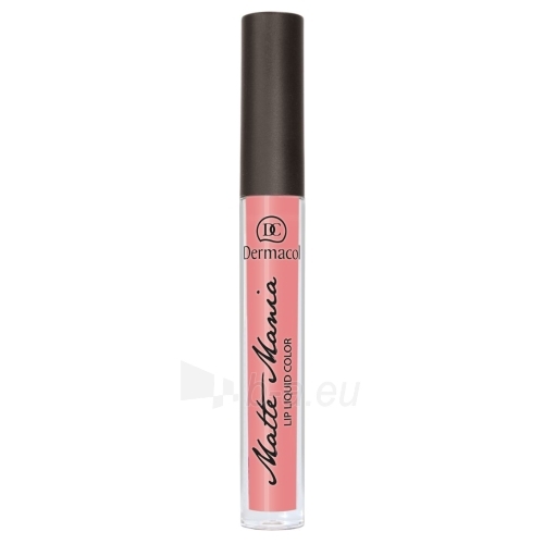Lūpų blizgesys Dermacol Matte Mania Liquid Lip Colour Cosmetic 3,5ml Shade 16 paveikslėlis 1 iš 1