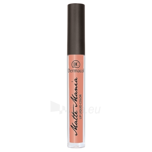 Lūpų blizgesys Dermacol Matte Mania Liquid Lip Colour Cosmetic 3,5ml Shade 13 paveikslėlis 1 iš 1