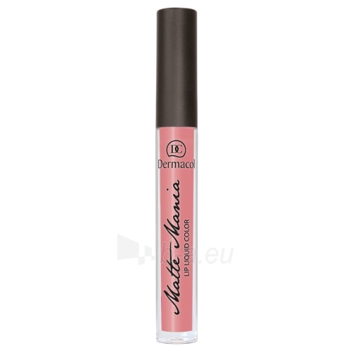 Lūpų blizgesys Dermacol Matte Mania Liquid Lip Colour Cosmetic 3,5ml Shade 15 paveikslėlis 1 iš 1