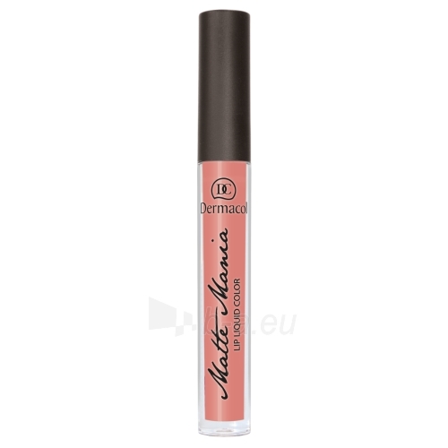 Lūpų blizgesys Dermacol Matte Mania Liquid Lip Colour Cosmetic 3,5ml Shade 17 paveikslėlis 1 iš 1
