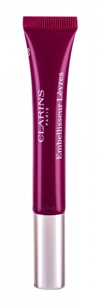 Lūpų blizgis Clarins Natural Lip Perfector 08 Plum Purple 12ml paveikslėlis 1 iš 2