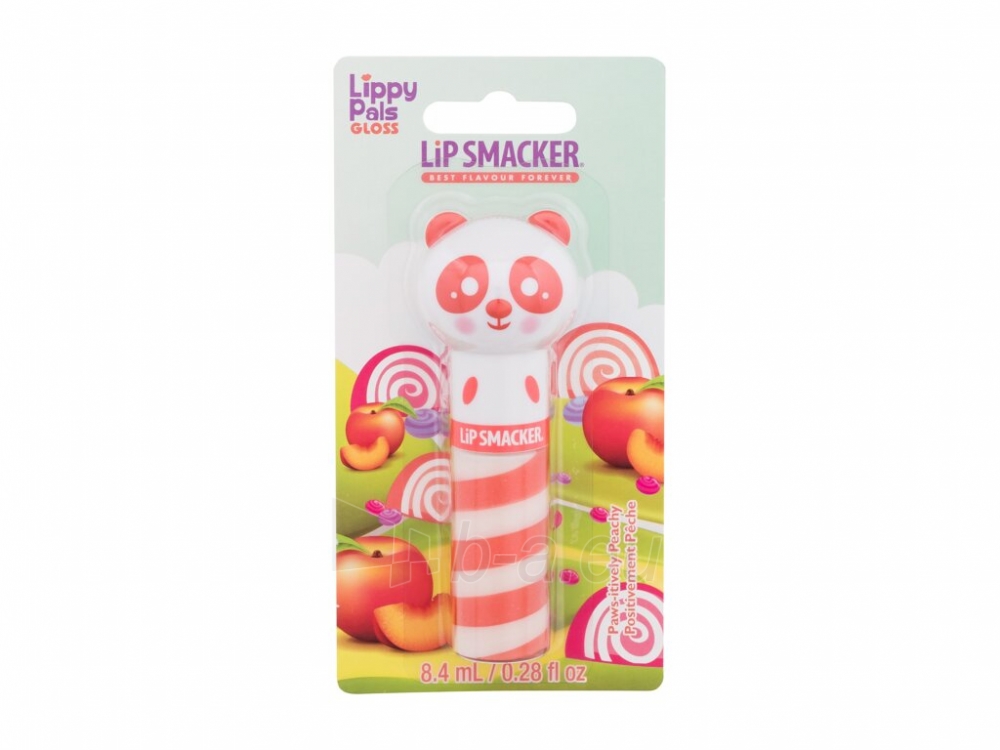 Lūpų blizgis Lip Smacker Lippy Pals Paws-itively Peachy 8,4ml paveikslėlis 1 iš 1