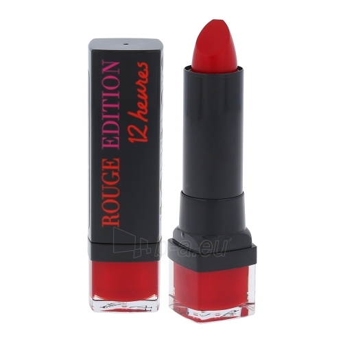 Lūpų dažai BOURJOIS Paris Rouge Edition 12H Lipstick Cosmetic 3,5g Shade 44 Red-Belle paveikslėlis 1 iš 1