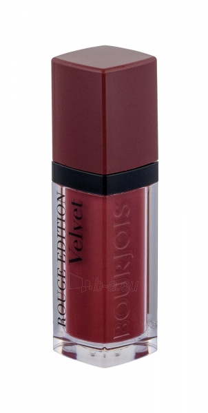 Lūpų dažai BOURJOIS Paris Rouge Edition 24 Dark Chérie Velvet Lipstick 7,7ml paveikslėlis 1 iš 2