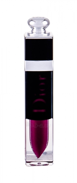 Lūpų dažai Christian Dior Dior Addict 777 Diorly Lacquer Plump Lipstick 5,5ml paveikslėlis 1 iš 2