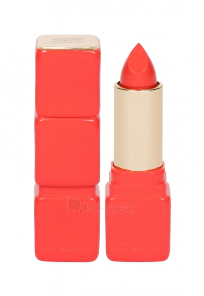 Lūpų dažai Guerlain KissKiss 344 Sexy Coral Creamy Shaping Lip Colour Lipstick 3,5g paveikslėlis 1 iš 2