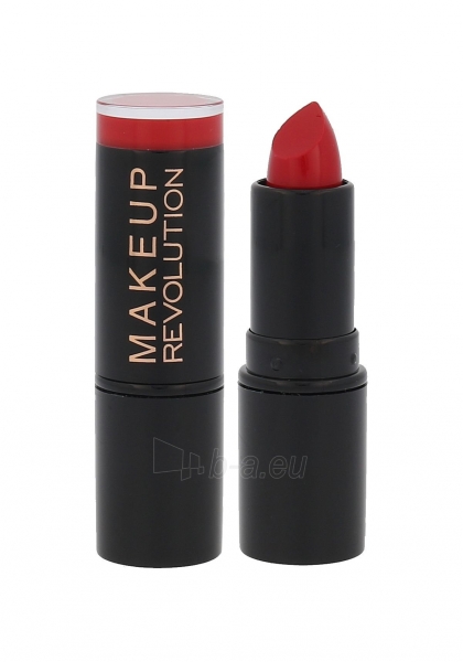 Lūpų dažai Makeup Revolution London Amazing Lipstick Cosmetic 3,8g Atomic Ruby paveikslėlis 1 iš 1