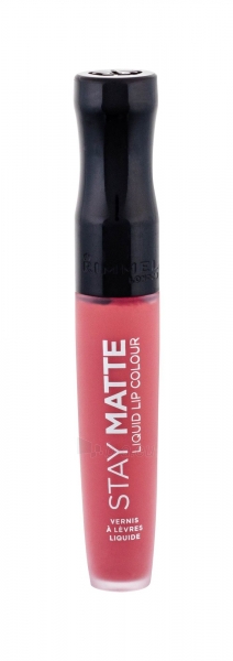Lūpų dažai Rimmel London Stay Matte 100 Pink Bliss Lipstick 5,5ml paveikslėlis 2 iš 2