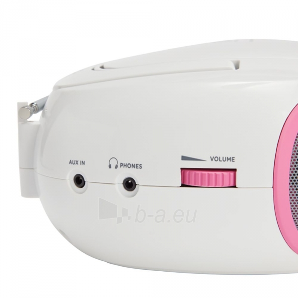 Magnetola Aiwa BBTU-300PK pink/white paveikslėlis 6 iš 6