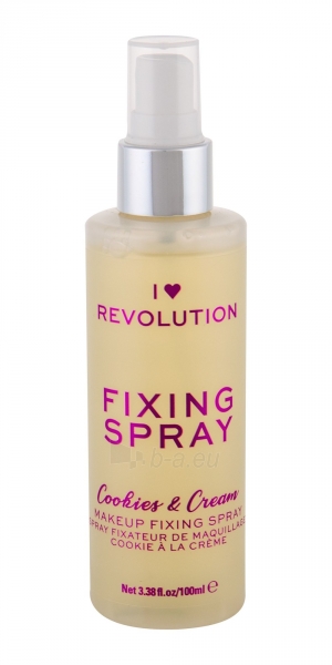 Makeup Revolution London I Heart Revolution Fixing Spray Make Up Fixator 100ml paveikslėlis 1 iš 1