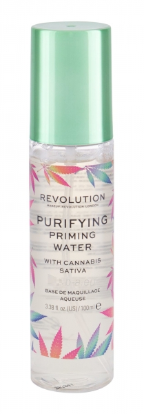 Makeup Revolution London Purifying Priming Water Primer 100ml Cannabis Sativa paveikslėlis 1 iš 1
