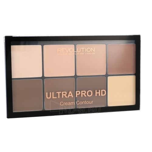 Makeup Revolution London Ultra Pro HD Cream Contour Palette Cosmetic 20g Shade Light Medium paveikslėlis 1 iš 1
