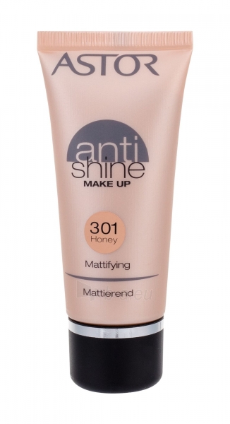 Astor Anti Shine Make Up Mattifying Cosmetic 30ml Honey paveikslėlis 1 iš 1