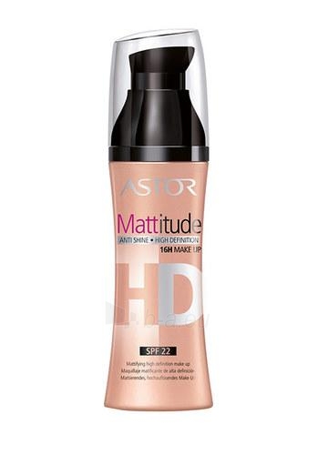 Astor HD Mattitude Anti Shine 16H Make Up Cosmetic 30ml 012 Natural paveikslėlis 1 iš 1