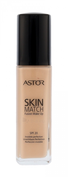 Astor Skin Match Fusion Make Up SPF20 Cosmetic 30ml 100 Ivory paveikslėlis 1 iš 1