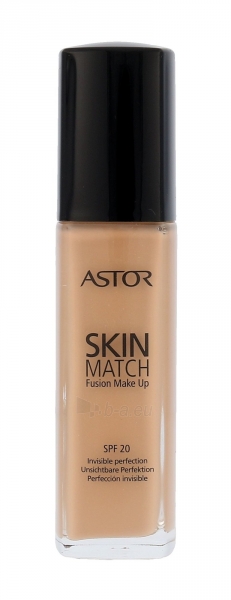 Makiažo pagrindas Astor Skin Match Fusion Make Up SPF20 Cosmetic 30ml 202 Natural paveikslėlis 1 iš 1