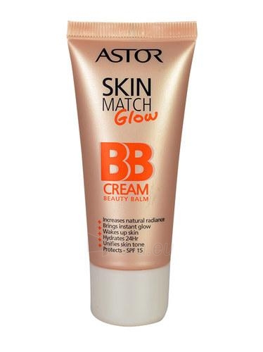 Makiažo pagrindas Astor Skin Match Glow BB Cream Cosmetic 30ml 200 Nude paveikslėlis 1 iš 1