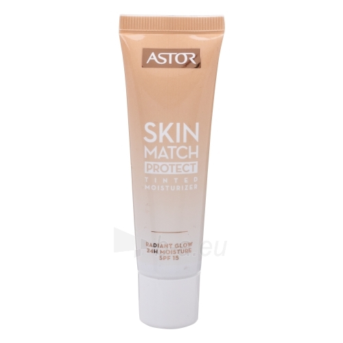 Makiažo pagrindas Astor Skin Match Protect Tinted Moisturizer SPF15 Cosmetic 30ml Shade 001 Light/Medium paveikslėlis 1 iš 1