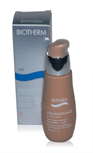 Biotherm Aquaradiance Comfort Moisturizing Foundation No345 Cosmetic 125ml paveikslėlis 1 iš 1