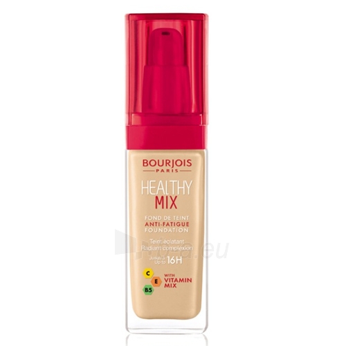 Makiažo pagrindas Bourjois Liquid makeup 16H with fruit extracts Healthy Mix (Foundation Radiant Complexion) 30 ml Shade: 52 paveikslėlis 1 iš 1