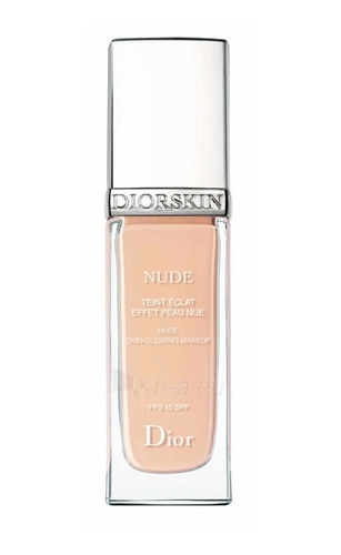 Makiažo pagrindas Christian Dior Diorskin Nude Skin Glowing Makeup Cosmetic 30ml (Peach) paveikslėlis 1 iš 1