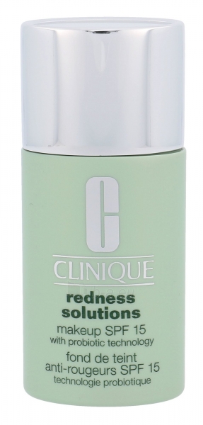 Makiažo pagrindas Clinique Redness Solutions Makeup SPF15 Cosmetic 30ml (Calming Vanilla) paveikslėlis 1 iš 2