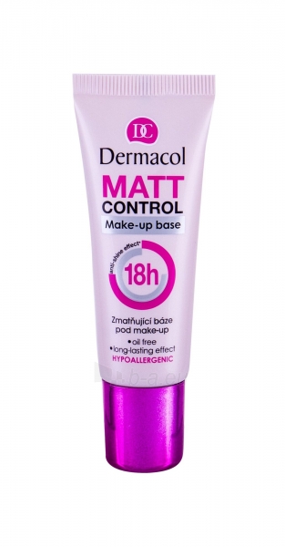Dermacol Matt Control MakeUp Base Cosmetic 20ml paveikslėlis 1 iš 1