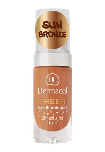 Makiažo pagrindas Dermacol Sheer Face Illuminator Cosmetic 15ml Sun bronze paveikslėlis 1 iš 1