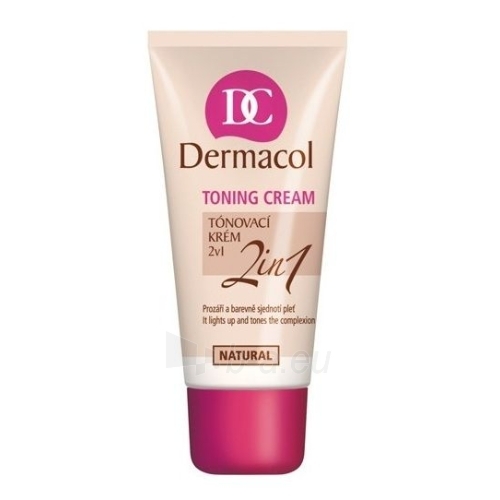 Makiažo pagrindas Dermacol Toning Cream 2in1-bronze Cosmetic 30ml paveikslėlis 1 iš 1