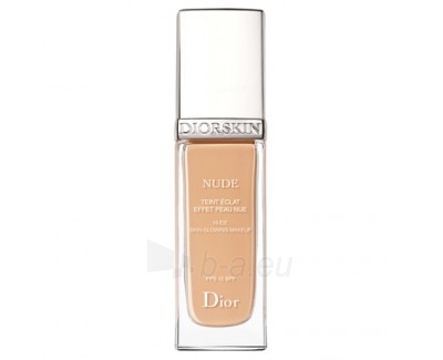Makiažo pagrindas Dior Moisturizing makeup for a radiant natural look Diorskin Nude SPF 15 (Nude Skin Glowing Makeup-) 30 ml 032 Rosy Beige paveikslėlis 1 iš 1