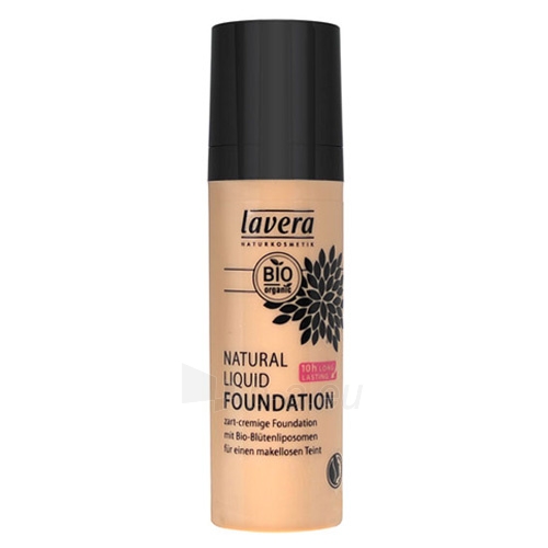 Makiažo pagrindas Lavera Natural and organic fluid makeup (Natural Liquid Foundation) 30 ml 02 paveikslėlis 1 iš 2