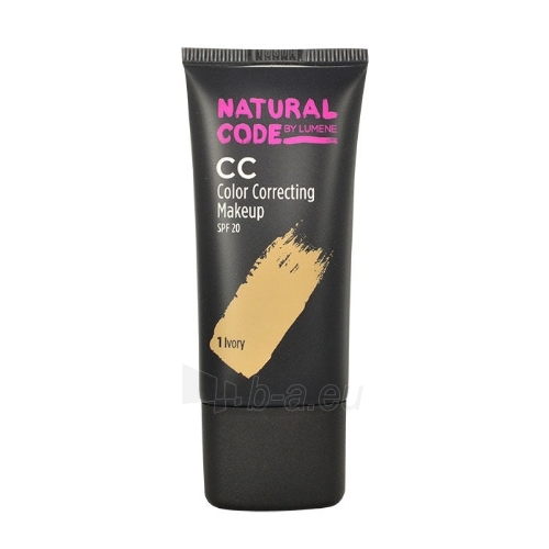 Makiažo pagrindas Lumene Natural Code CC Color Correcting Makeup SPF20 Cosmetic 25ml Shade 2 Nude paveikslėlis 1 iš 1